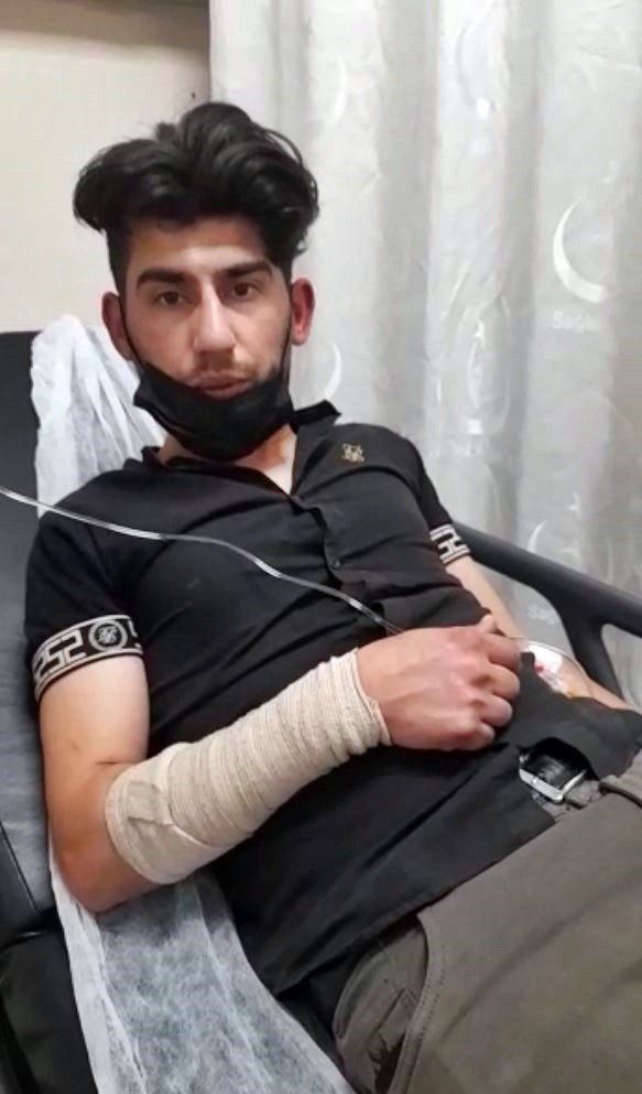 marketten aldığı sandviç nedeniyle hastanelik oldu