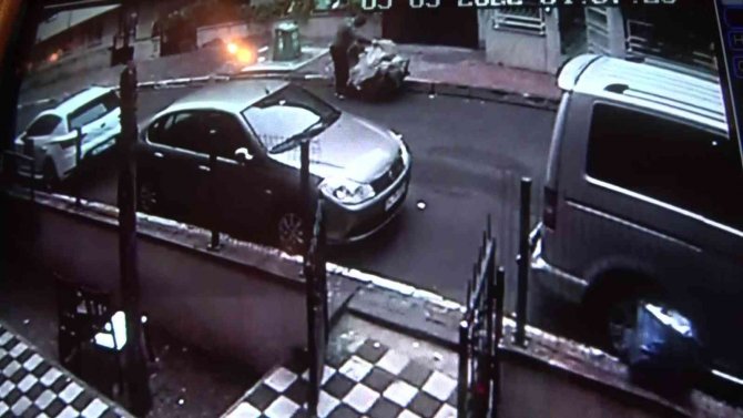 Yol hazırlığı yapan ailenin erzak çantasını çekçekçi çaldı