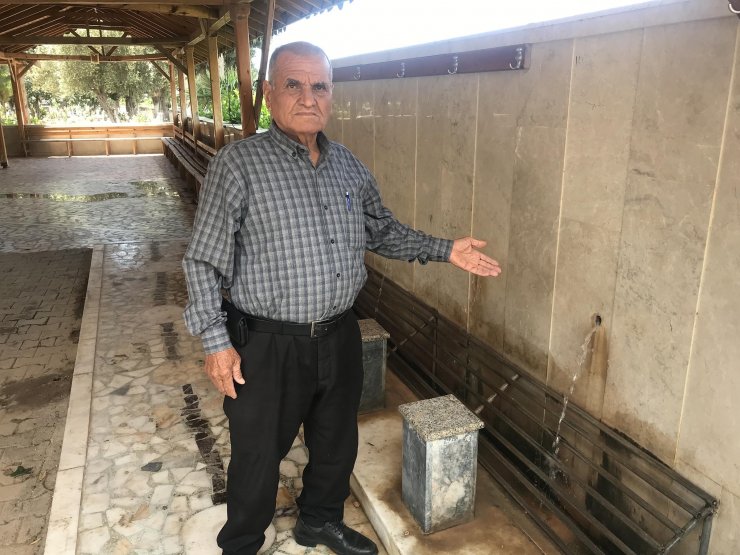 Mezarlıkların muslukları çalındı, muhtarlar tepki gösterdi