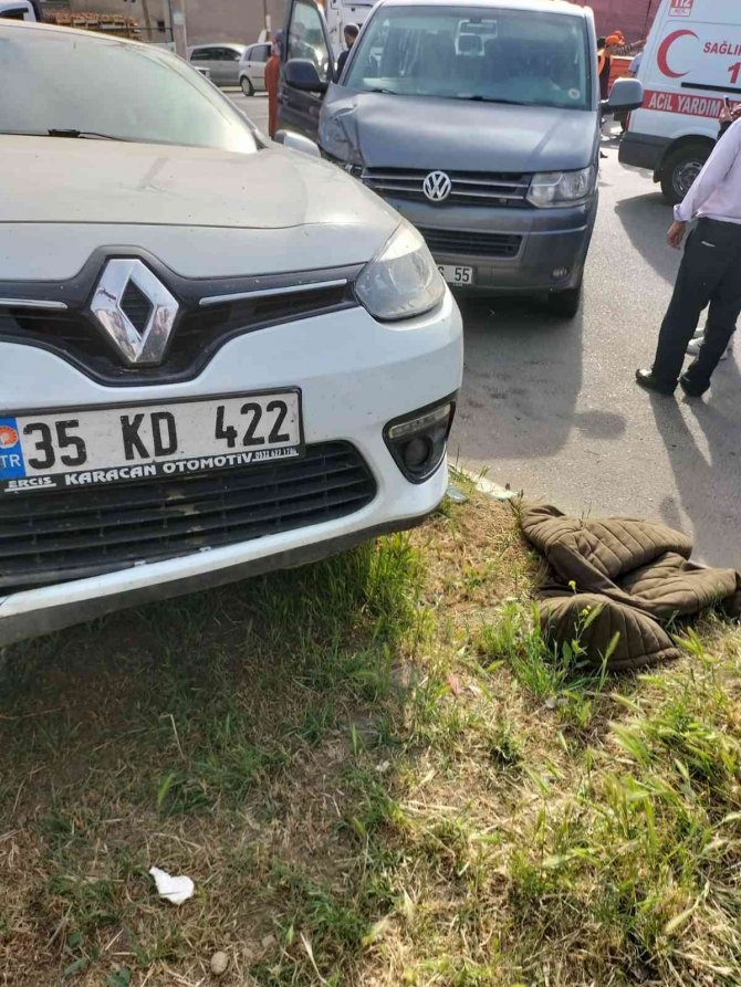 Trafik kazası; 1 yaralı