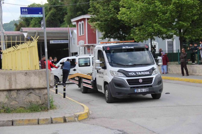 16 yaşındaki sürücünün kullandığı araç devrildi