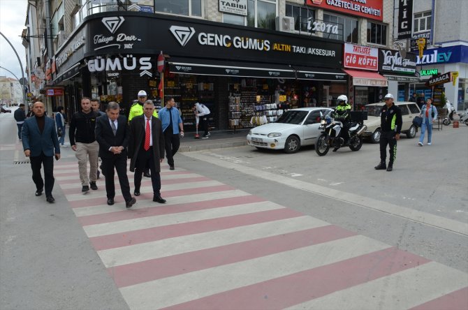"Yayalar İçin 5 Adımda Güvenli Trafik" etkinliği düzenlendi