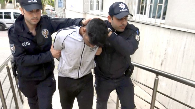 Çöp konteynerini çalan şüpheli yakalandı