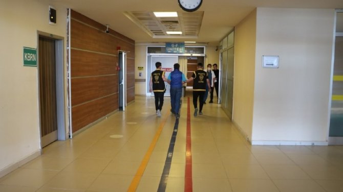 Gazilerin bilgisayarını ve televizyonunu çalan hırsız adliyeye sevk edildi