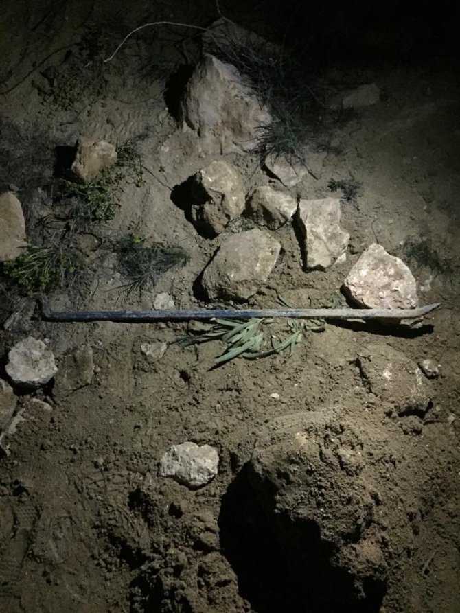 Jandarmadan sit alanındaki izinsiz kazıya suçüstü