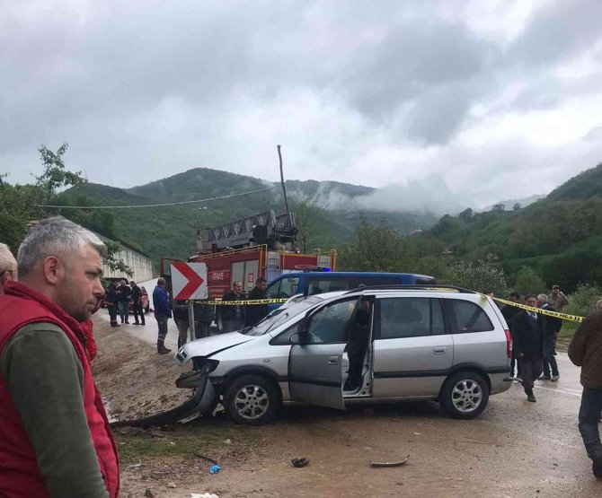 Ordu’da trafik kazası: 1 ölü, 4 yaralı