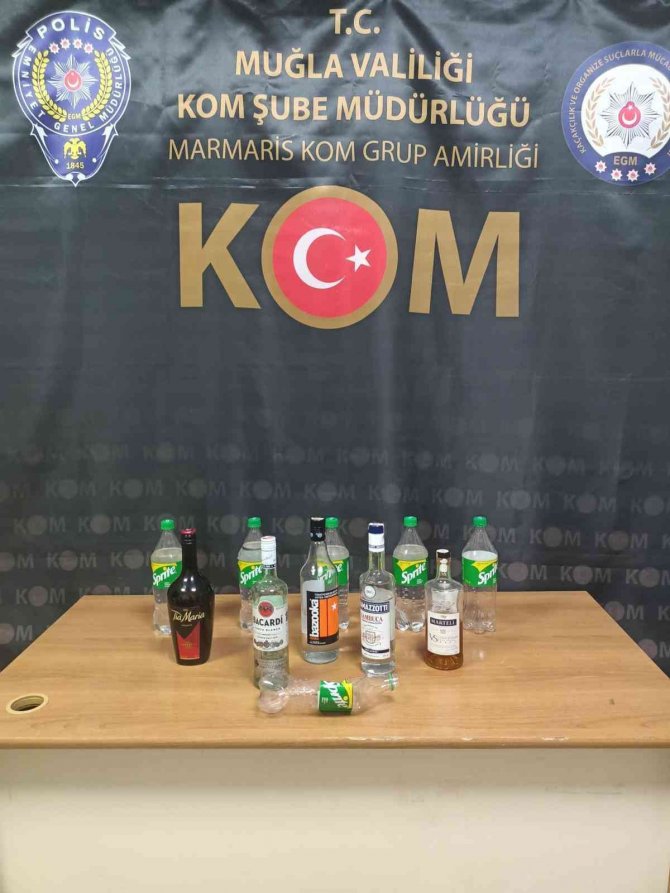 Barda sahte içki ele geçirildi