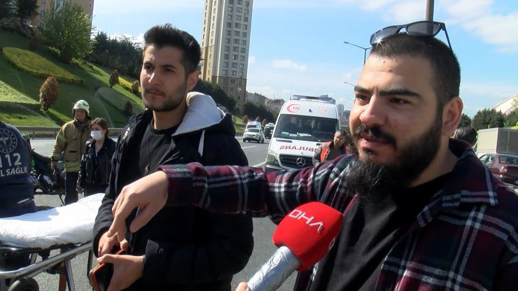 Direksiyon başında fenalaşan sürücü kaza yaptı