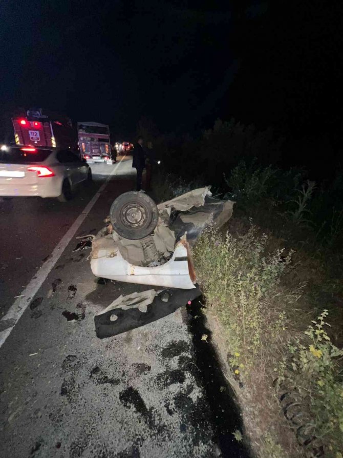 Feci kazada ağır yaralanan genç kurtarılamadı