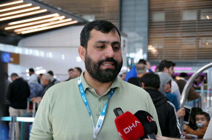 İki yıl aradan sonra umreciler kutsal topraklara gitti  