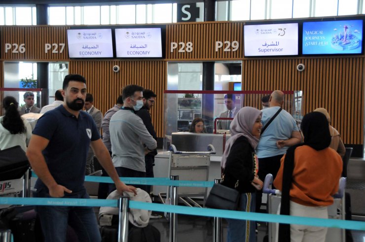 İki yıl aradan sonra umreciler kutsal topraklara gitti  