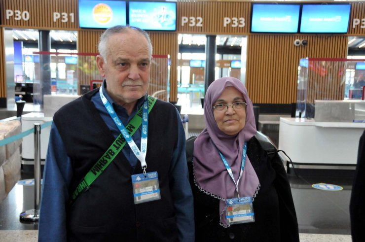 İki yıl aradan sonra umreciler kutsal topraklara gitti  