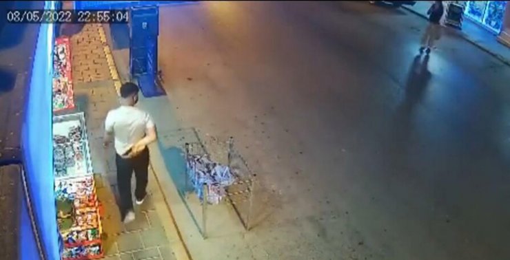 İşyerini kurşunlayan şüpheli güvenlik kamerasında