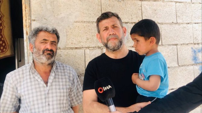 Savaş mağduru çocuğa tümör darbesi