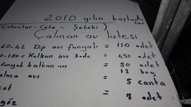 11 yıldır devam eden hırsızlık