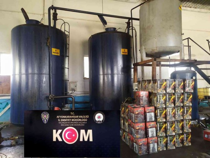 15 ton kaçak akaryakıt ele geçirildi