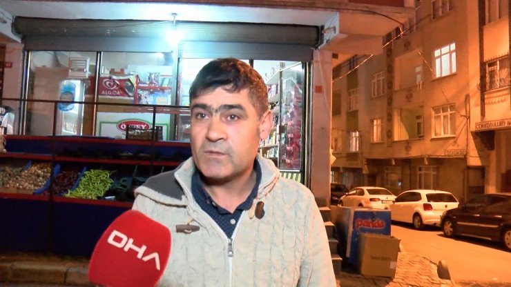 Bakkal soygunu kamerada