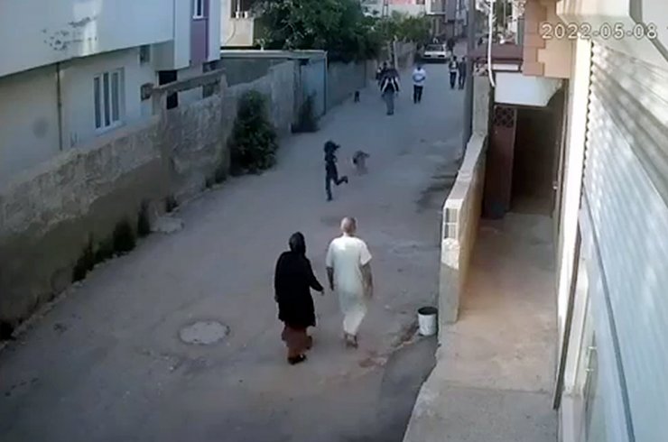 Köpekten kaçmaya çalışırken düşüp yaralandı