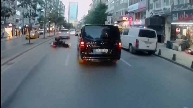 Motosikletlilere yağ tuzağı