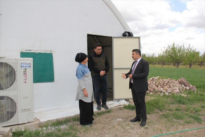 Kaymakam Yazıcı, tarım üreticilerini ziyaret etti