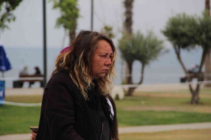 Darp edilmiş olarak yardım isteyen Rus kadın hastaneye kaldırıldı