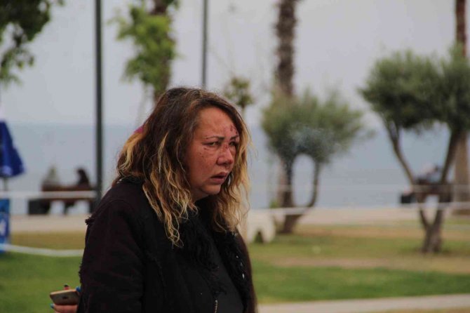 Darp edilmiş olarak yardım isteyen Rus kadın hastaneye kaldırıldı