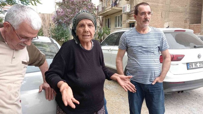 Evlerine zorla girilmek istenen mülk sahipleri isyan etti