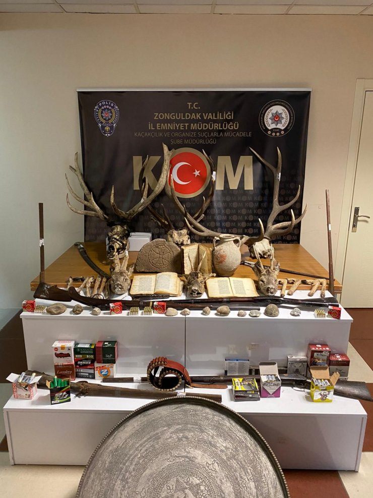 Geyik ve karaca kafalarıyla yakalandı, 180 bin TL ceza kesildi 