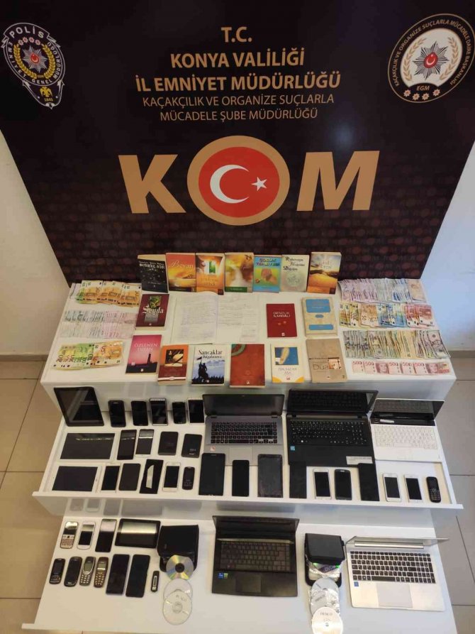 Konya Polisinden FETÖ’nün yeniden yapılanmasına operasyon! 24 gözaltı