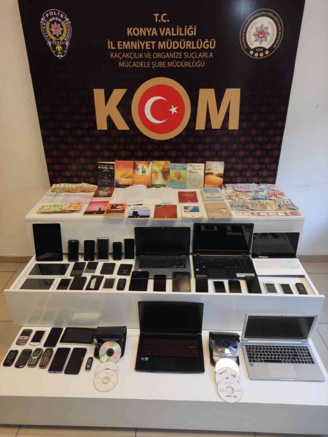 Konya Polisinden FETÖ’nün yeniden yapılanmasına operasyon! 24 gözaltı