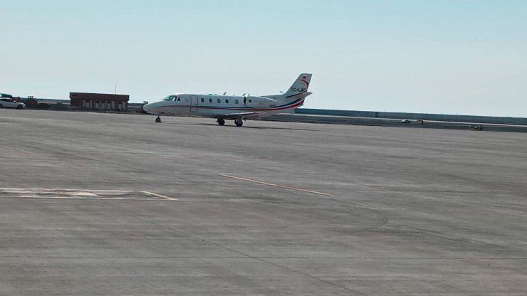 Rize-Artvin Havalimanı’nda test uçağı piste indi