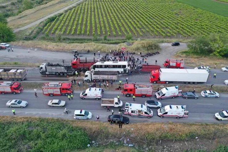 Kazada ölü sayısı 2'ye yükseldi