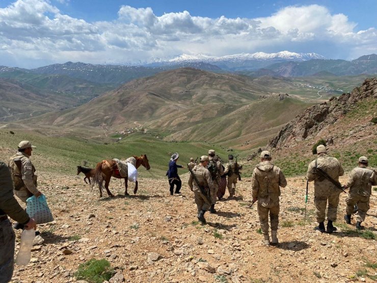 Pancar toplarken kaybolan kadının yeri dronla tespit edildi