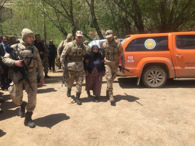 Pancar toplarken kaybolan kadının yeri dronla tespit edildi