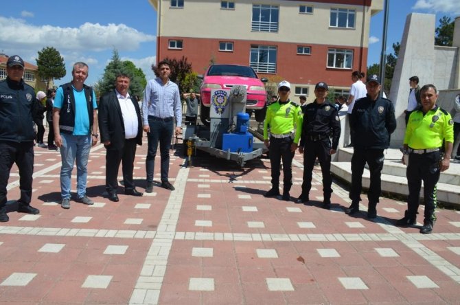 Trafik ekiplerinin simülasyon eğitimi renkli görüntülere sahne oldu