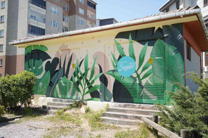 Trafolar sanat eserine dönüştürülüyor