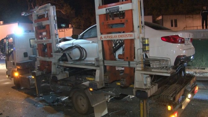 Zincirleme trafik kazası: 2 yaralı