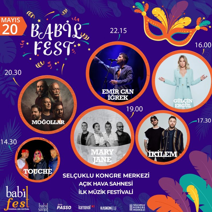 Konya Babil Fest için geri sayım başladı 