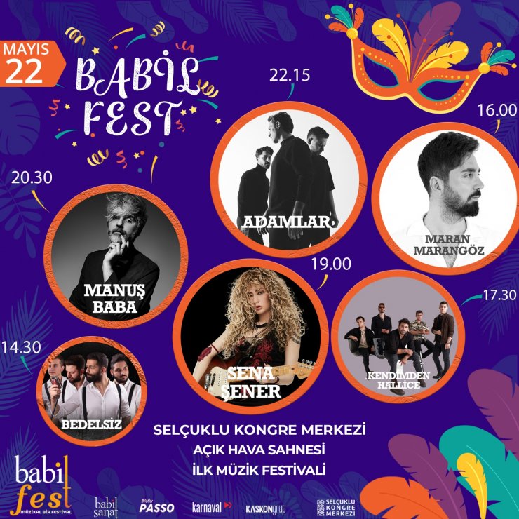Konya Babil Fest için geri sayım başladı 