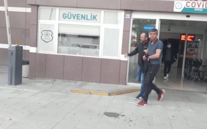 Konya'da hava basma bahanesiyle keşif yapan mazgal hırsızı yakalandı