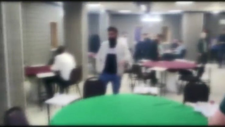 Kumar operasyonu; 9 kişiye 16 bin 344 lira ceza 