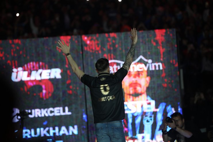 Şampiyon Trabzonspor kupasına kavuştu