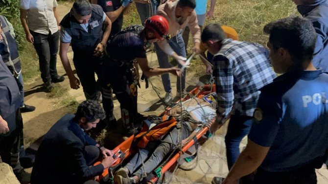 Falezler üzerindeki manzara keyfi hastanede bitti