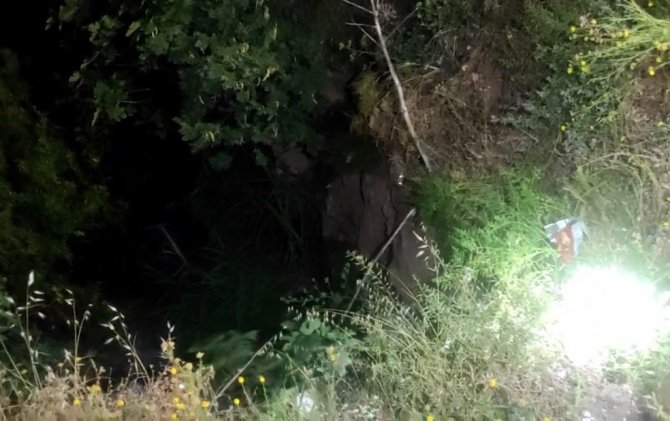 Falezler üzerindeki manzara keyfi hastanede bitti