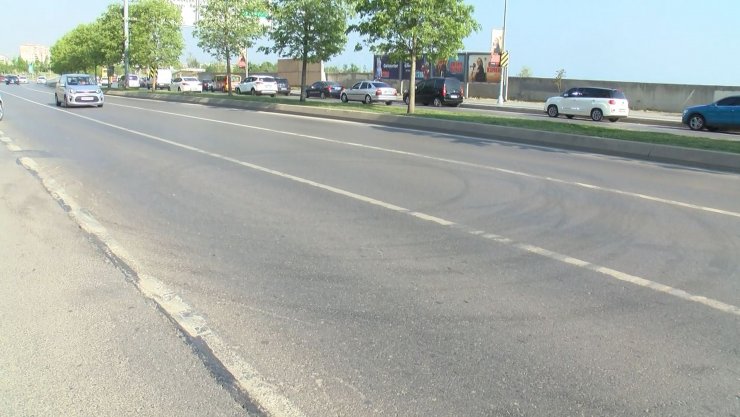 Kartal'da düğün konvoyunda yolu kapatarak drift yaptı