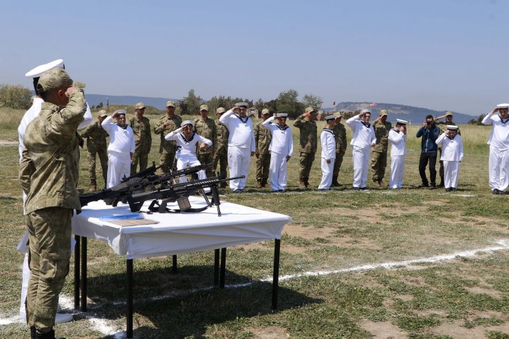 Çanakkale’de engelliler askerlik heyecanını yaşadı