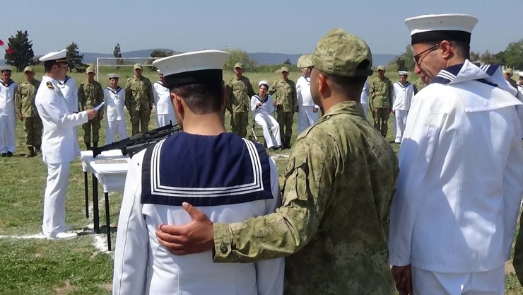 Çanakkale’de engelliler askerlik heyecanını yaşadı