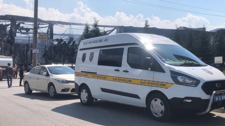 Fabrikada korkutan yangın