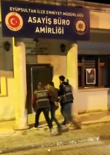 Polis otosuyla video çekti; sınır dışı edilecek