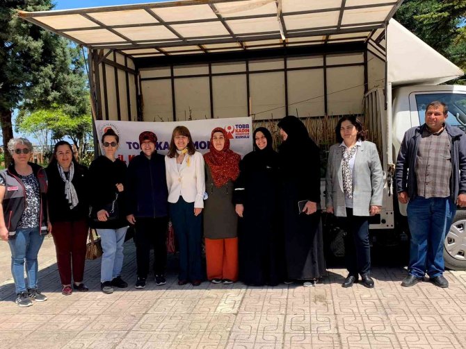 Sel bölgesindeki çiftçilere fidan ve ata tohumu dağıtıldı